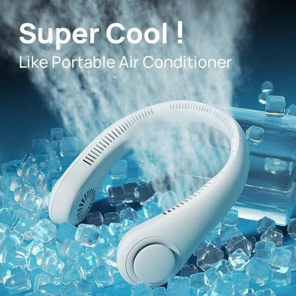 Portable Neck Fan with 360° Airflow