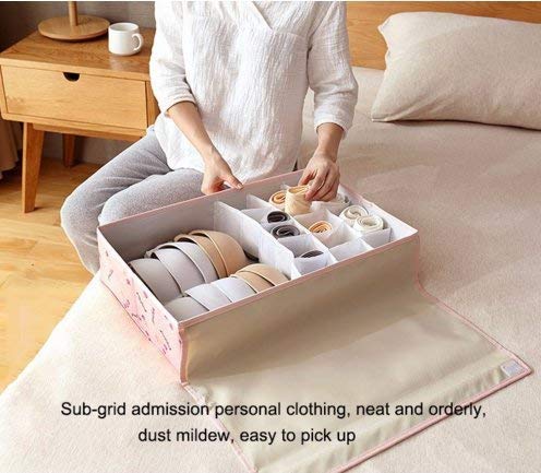 SHELF ORGANIZERS MULTI COMPARTMENT CELL FOLDABLE STORAGE BOX