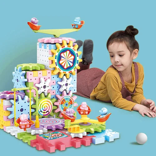 Electric Gear Building Block Toys 🎁 Best gift for Children