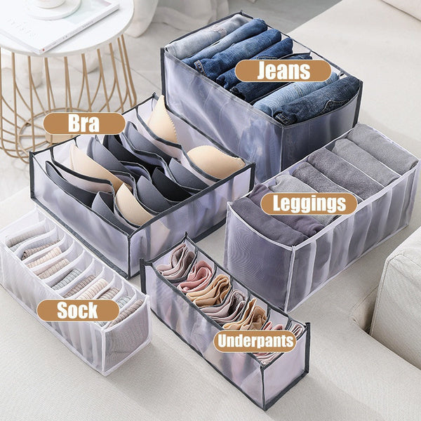 Foldable Storage Drawer Organizer