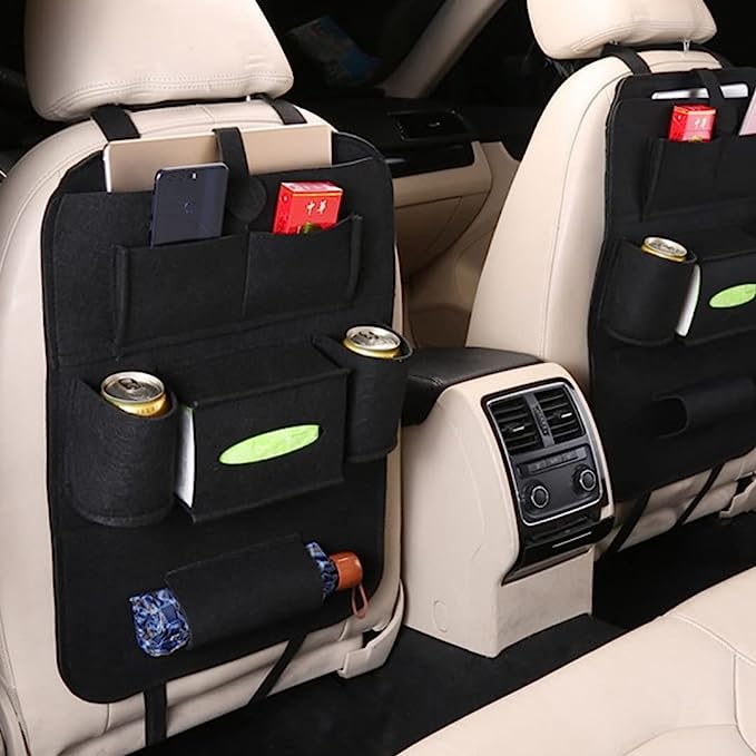 Car Back Seat Storage Organizer (Pack of 2)