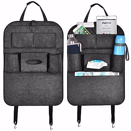 Car Back Seat Storage Organizer (Pack of 2)