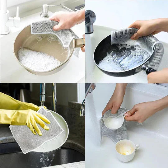 Multifunctional Non-Scratch Wire Dishcloth