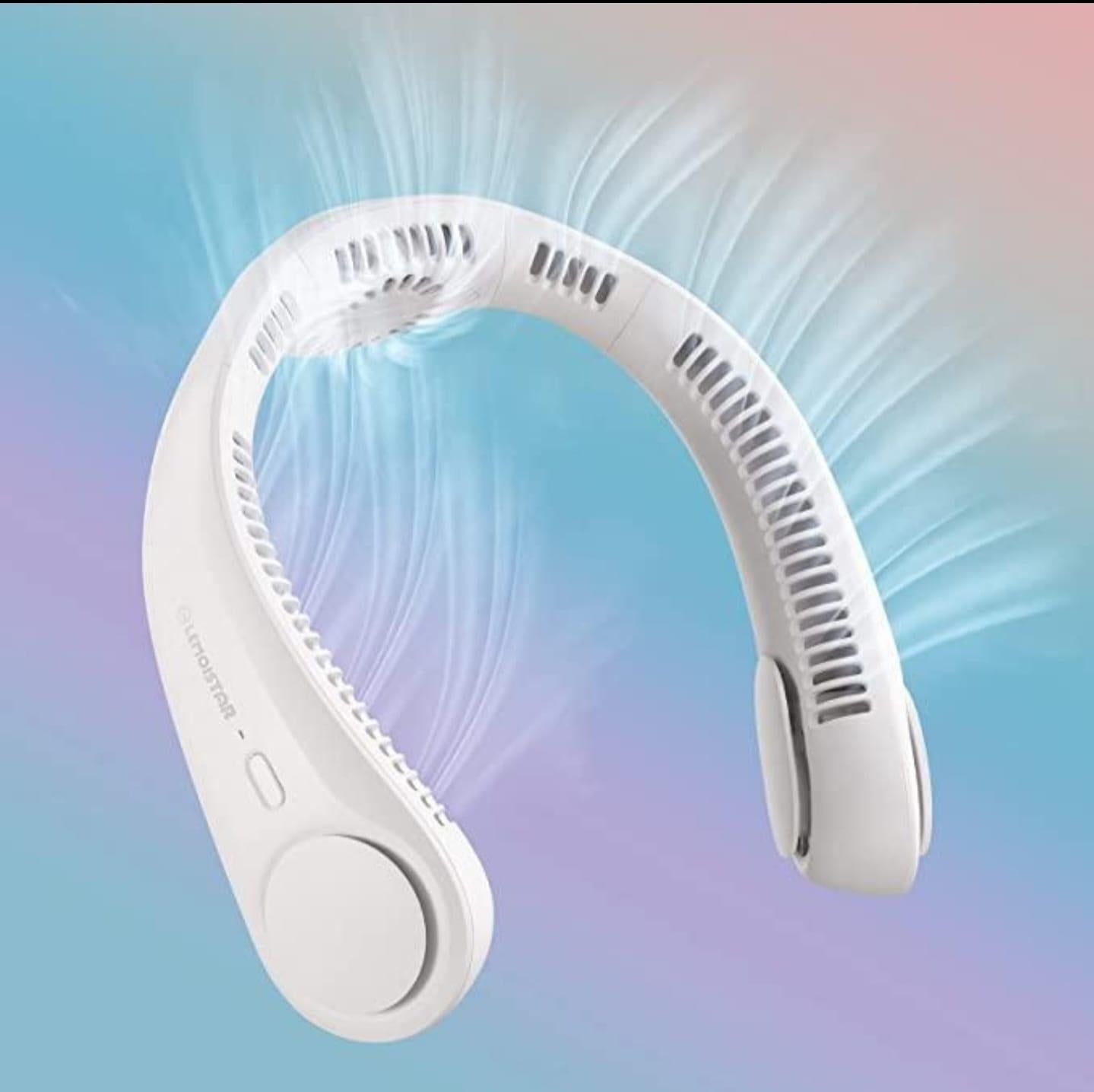 Portable Neck Fan with 360° Airflow