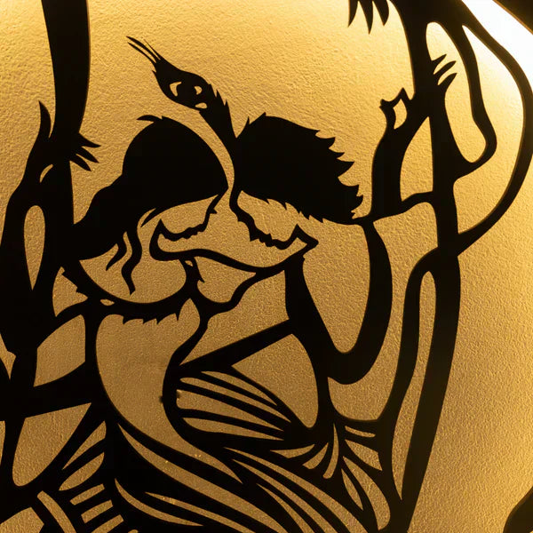 Radha Krishna LED Wall Decor Light