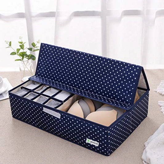 SHELF ORGANIZERS MULTI COMPARTMENT CELL FOLDABLE STORAGE BOX