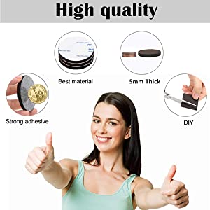 Self Adhesive Square Furniture Felt Pads
