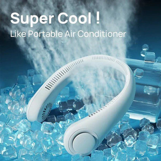 Portable Neck Fan with 360° Airflow