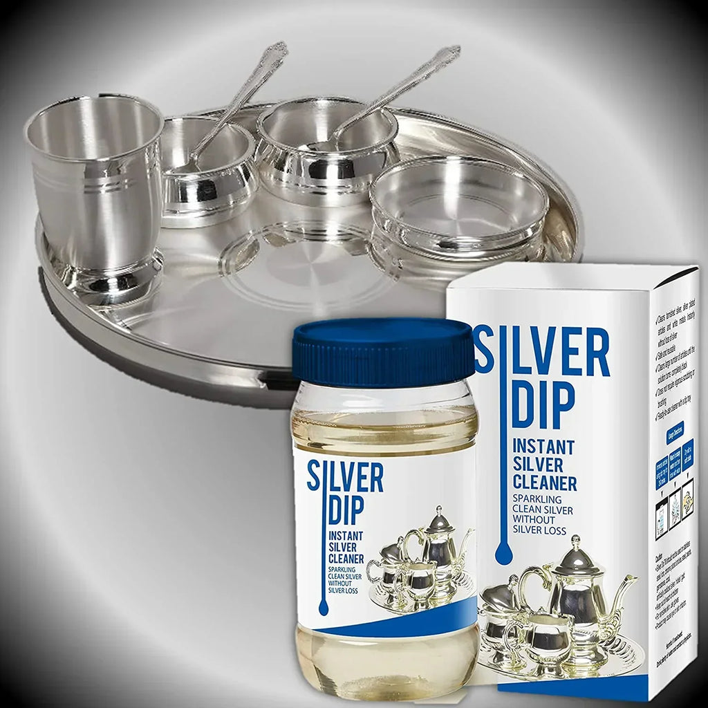 Premium Silver Cleaner - (Pack of 1 Bottle -200ml each)