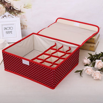 SHELF ORGANIZERS MULTI COMPARTMENT CELL FOLDABLE STORAGE BOX
