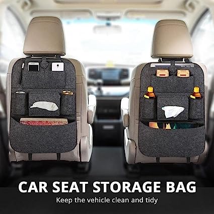 Car Back Seat Storage Organizer (Pack of 2)