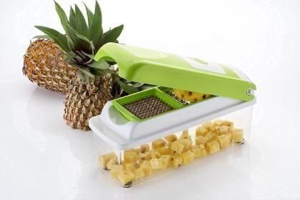 12 in 1 Multi-Purpose Vegetable and Fruit Chopper Green Kitchen Tool Set
