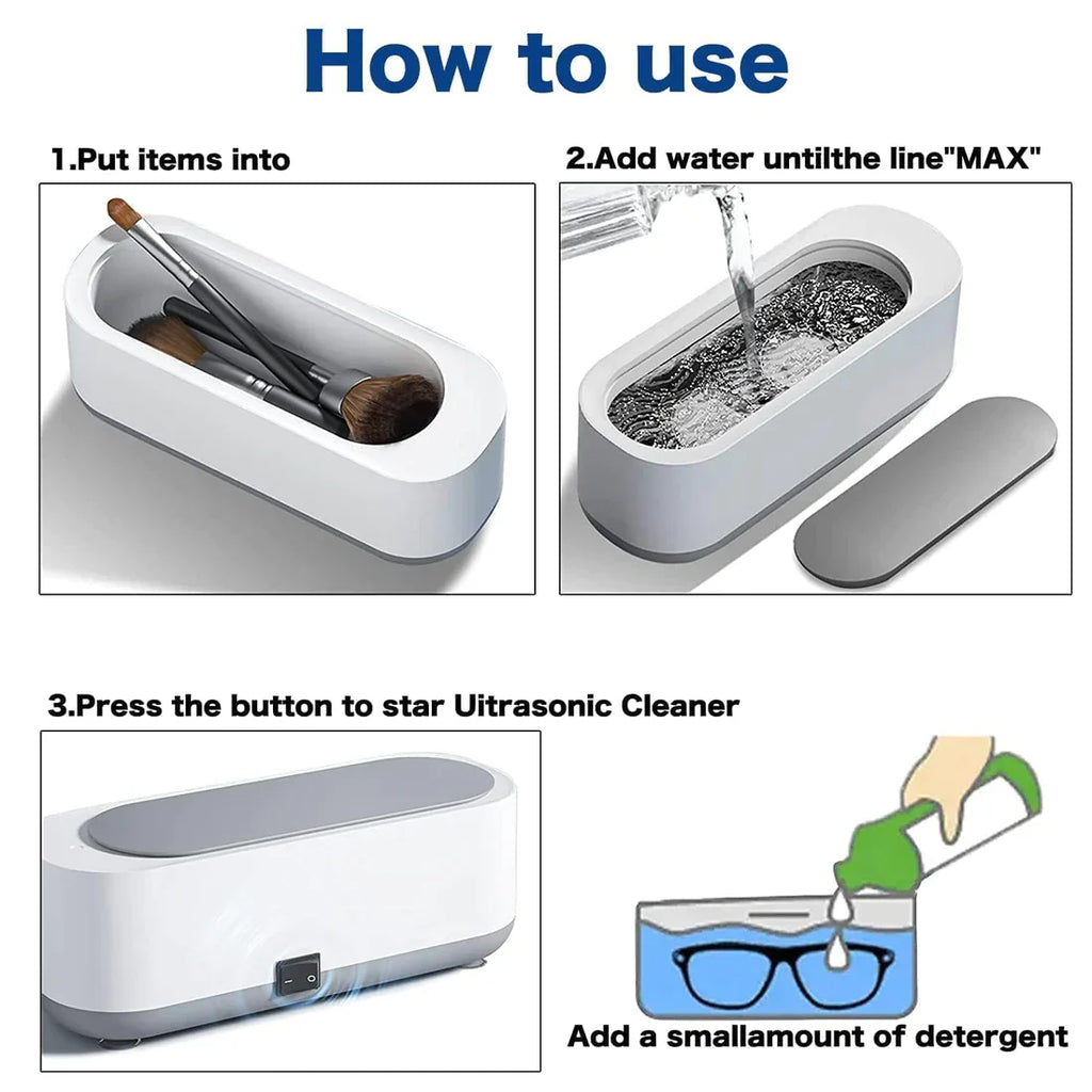 Portable Ultrasonic Cleaner