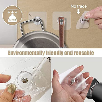 Screw sticker hook