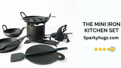 Mini real cooking set-STOP SCREEN TIME CHILDREN
