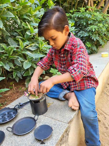 Mini real cooking set-STOP SCREEN TIME CHILDREN