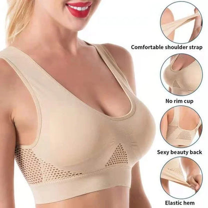 Breathable Cool Lift up Air Bra [Pack of 3]