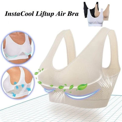 Breathable Cool Lift up Air Bra [Pack of 3]